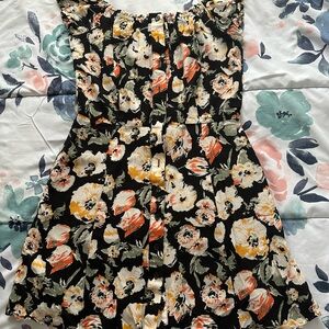 Free People Floral Mini Dress